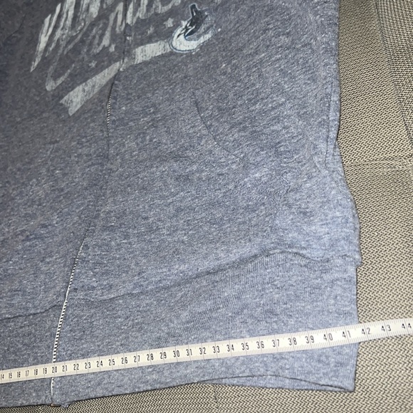 Vancouver Canucks Soft Grey Hoodie - Touch by Alyssa Milano - Picture 13 of 15